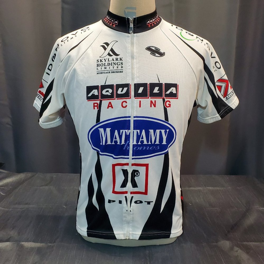 Cycling Jersey Full Zip Jacket Suarez 3 Rear Pocket Dry Weave Men's XL